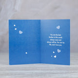 Ambtious Brother Quotation with Greeting Card