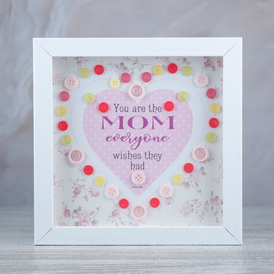 You are The Mom Everyone Wishes They Had Buttons Frame