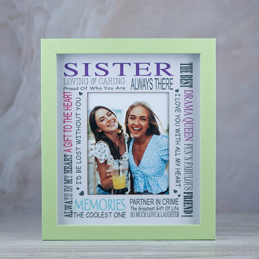 Sister Loving & Caring Always There Photoframe