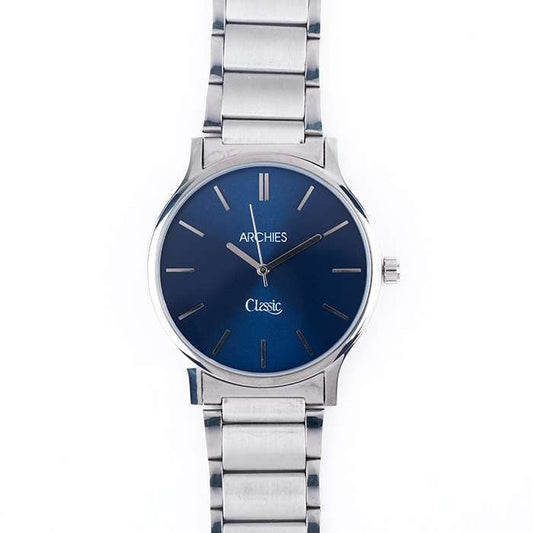 The Silver Color Beautiful Couple Wrist Watches