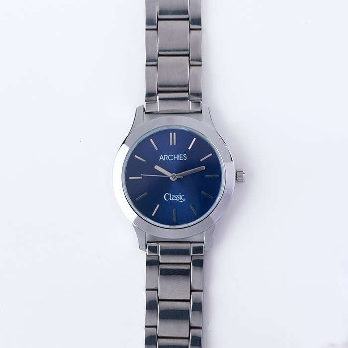 The Silver Color Beautiful Couple Wrist Watches