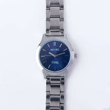 The Silver Color Beautiful Couple Wrist Watches