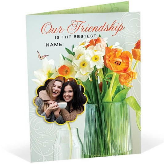 Our Friendship is The Bestest Personalised Card