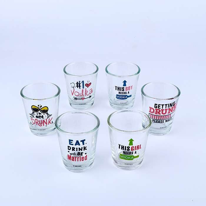 The Beautiful Design Shots Tray Glass