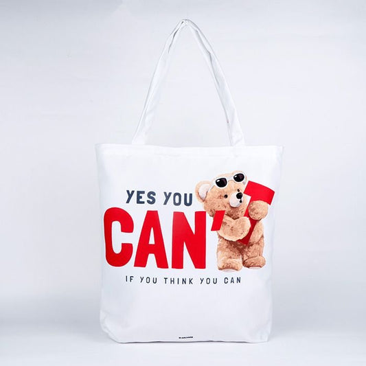 The Amazing Teddy Design Printed Tote Bag
