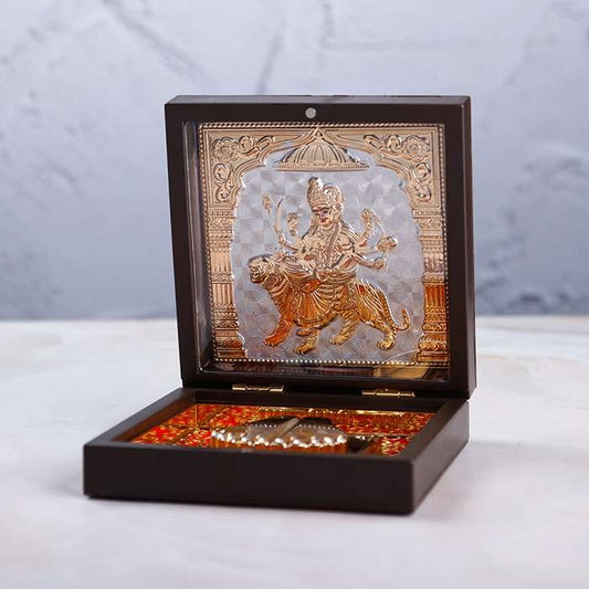 The Beautiful Design in Golden Color of MATA RANI