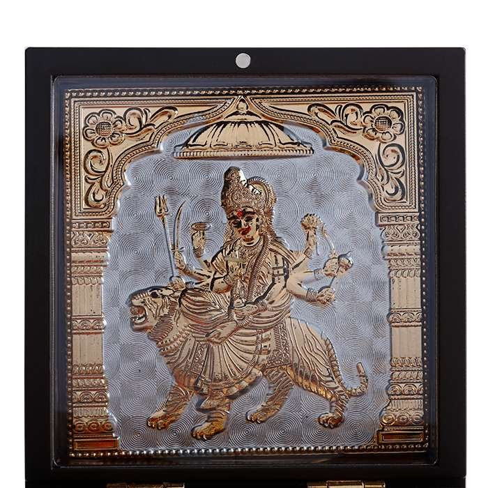 The Beautiful Design in Golden Color of MATA RANI