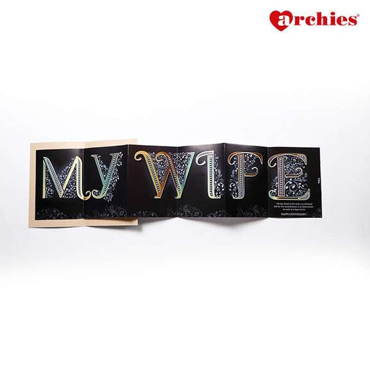 Anniversary Card For Your Wonderful Wife