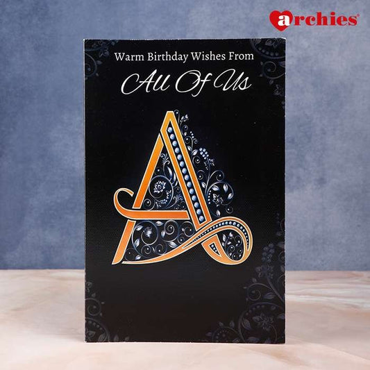 Birthday Wish From All Of Us Card