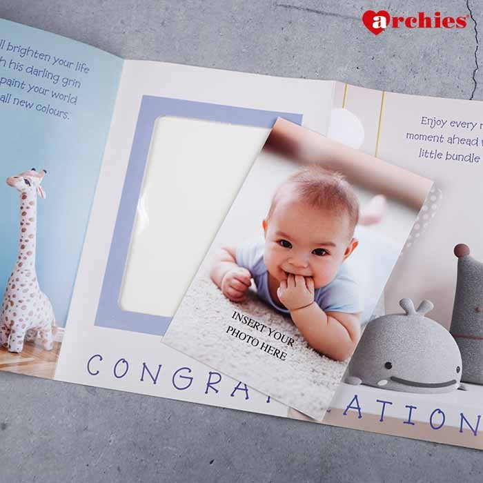Baby Boy Birthday Card