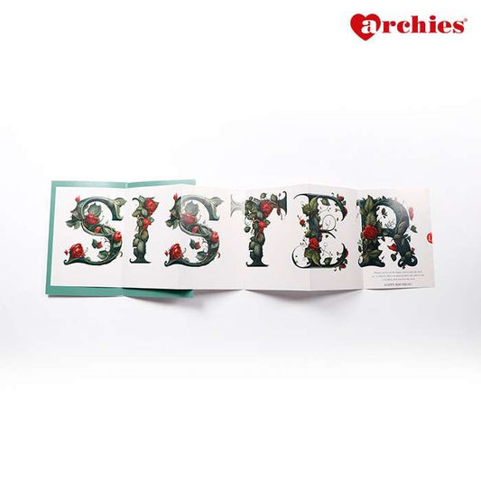 Happy Birthday Dearest Sister Card