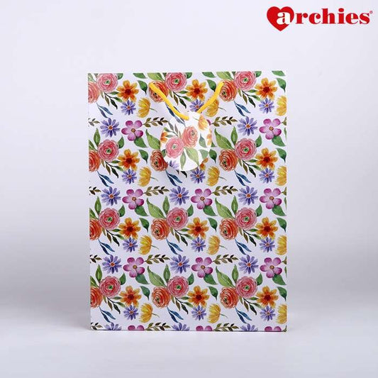 Archies Oh So Flowers Medium Paper Bag Pack of 3