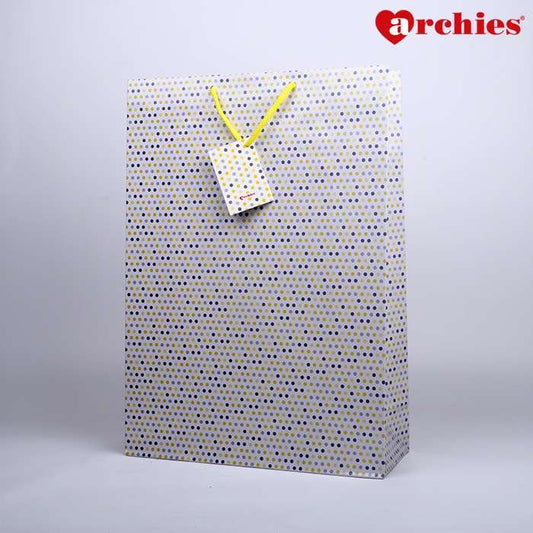 Archies Polka Dots Large Paper Bag Pack of 3