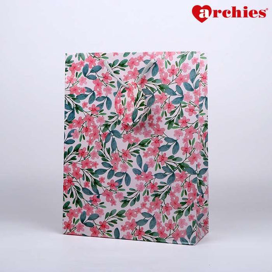 Archies Multiple Small Flower Medium Paper Bag Pack of 3
