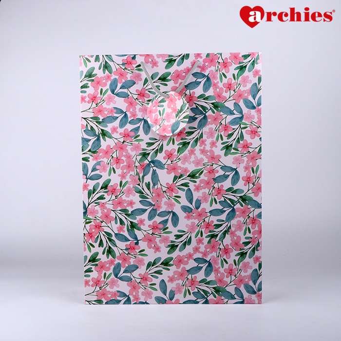 Archies Multiple Small Flower Large Paper Bag Pack of 3