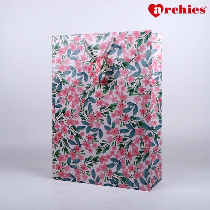 Archies Multiple Small Flower Large Paper Bag Pack of 3