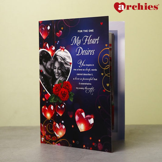 Archies O Mere Dil ke Chain Musical Greeting Card