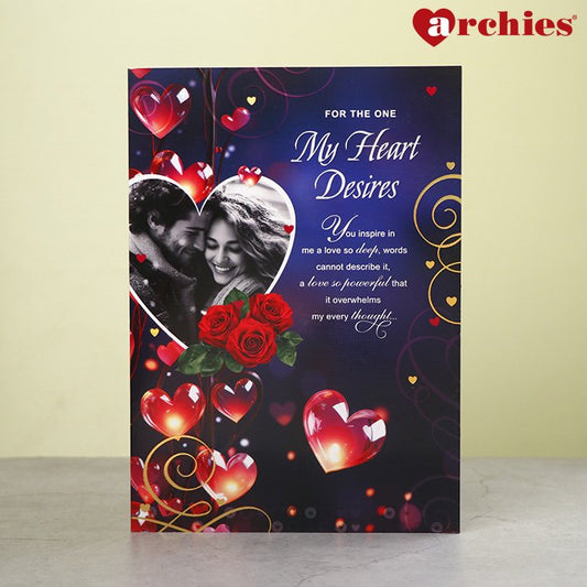 Archies O Mere Dil ke Chain Musical Greeting Card