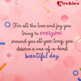 Archies Happy Birthday To Someone Special Musical Greeting Card