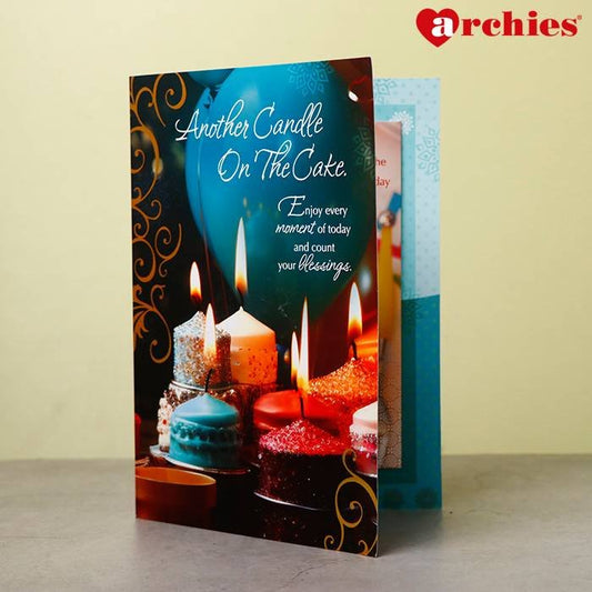 Archies Another Candle On The Cake Birthday Musical Greeting Card