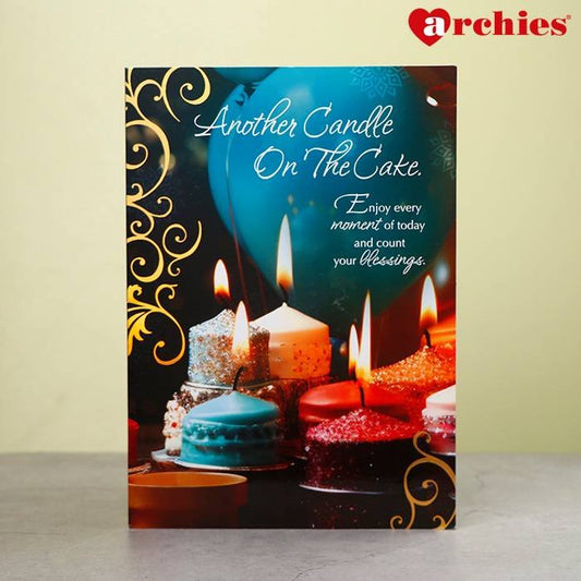 Archies Another Candle On The Cake Birthday Musical Greeting Card