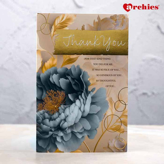 Archies Thank You For That Kind Thing Greeting Card