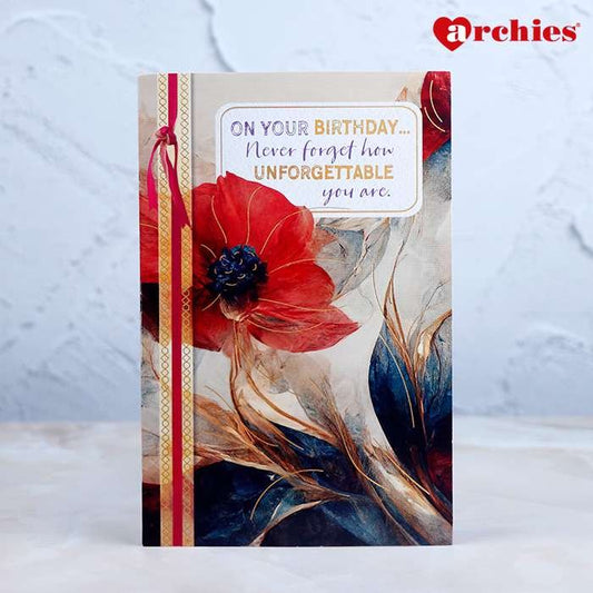 Archies You Are Unforgettable Birthday Greeting Card