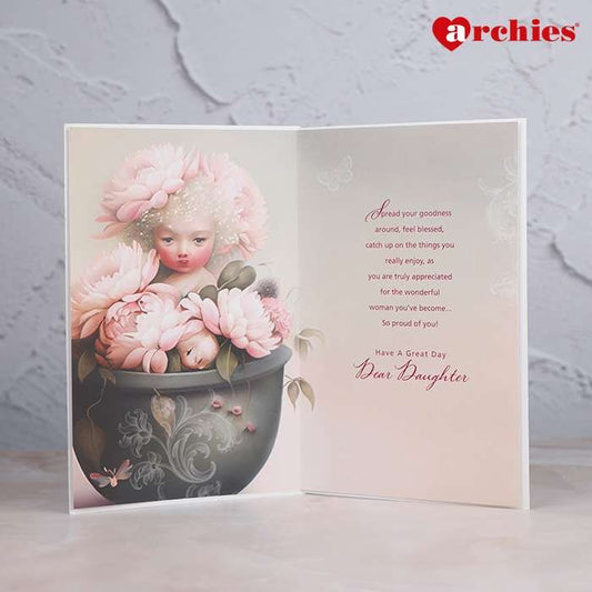 Archies Birthday Wishes For A Wonderful Daughter Greeting Card