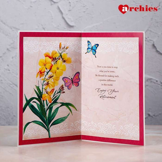 Archies As You Retire Greeting Card For Good Luck