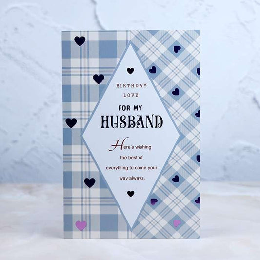 Archies Birthday Love For My Husband Greeting Card