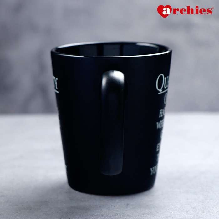 Archies Black Corporate Quote Mug