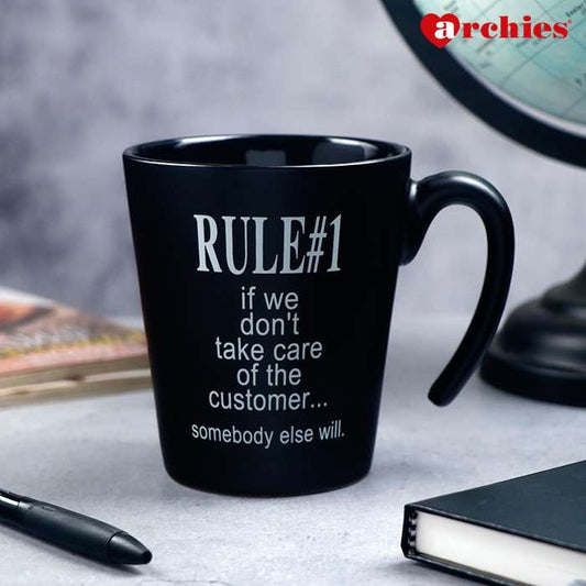 Archies Rule No.1 Corporate Ceramic Mug