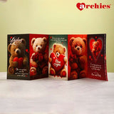 Archies My Love My Sweetheart Teddy Design Greeting Card