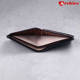 Archies Wooden Box Classy Brown With Black Design Gents Wallet