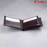 Archies Wooden Box Classy Brown With Square Design Gents Wallet