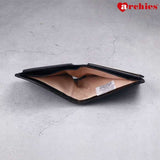 Archies Wooden Gift Box Exquisite Design Black And Brown Gents Wallet