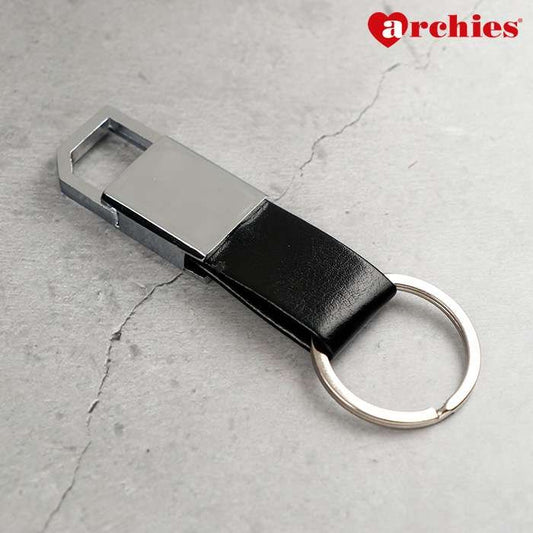 Archies Black Wallet And Key Chain Gift Set