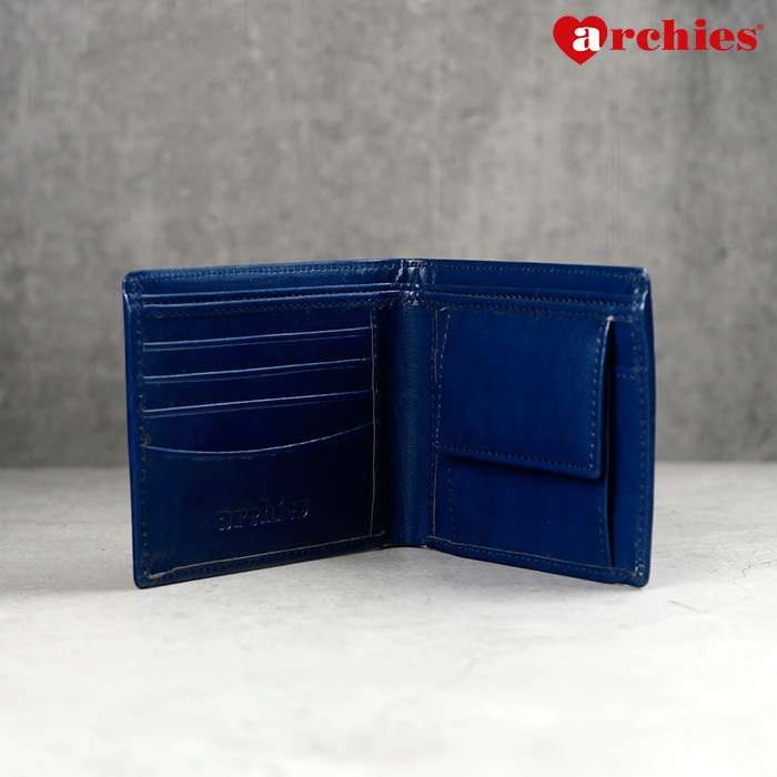 Archies Blue Wallet Key Chain And Pen Gift Set
