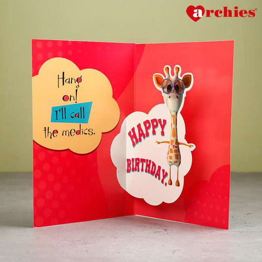 Archies AMA Pop Up Birthday Greeting Card