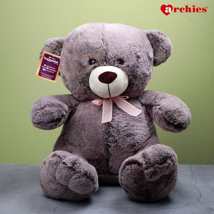 Archies Cute Grey Teddy Bear Soft Toy 50 CM