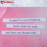 Archies Sweetheart Bunny Couple Romantic Greeting Card