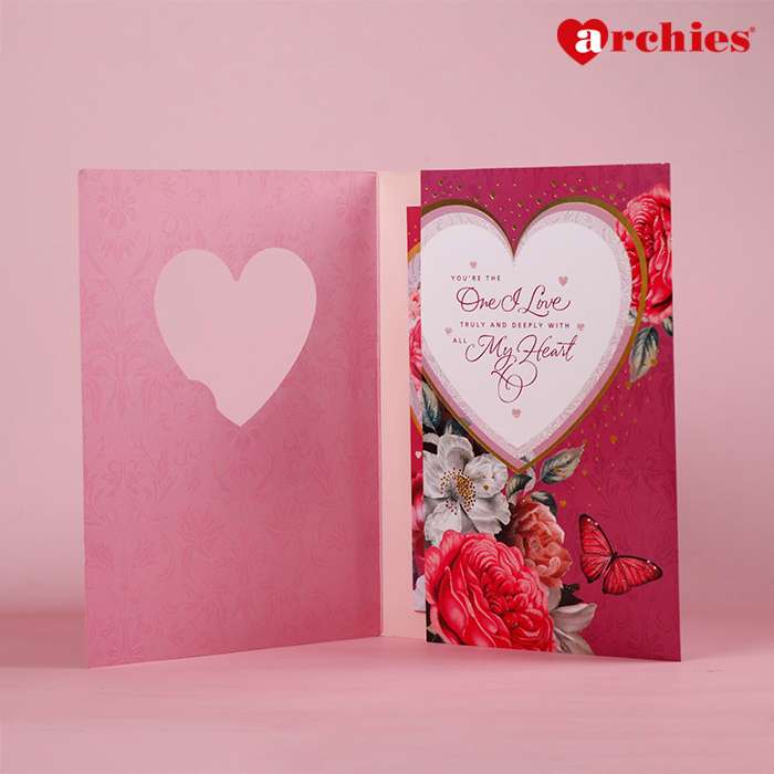 Archies My Dearest Wife Romantic Greeting Card