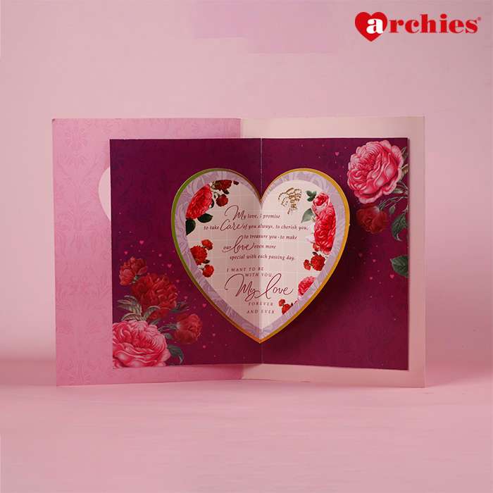Archies My Dearest Wife Romantic Greeting Card
