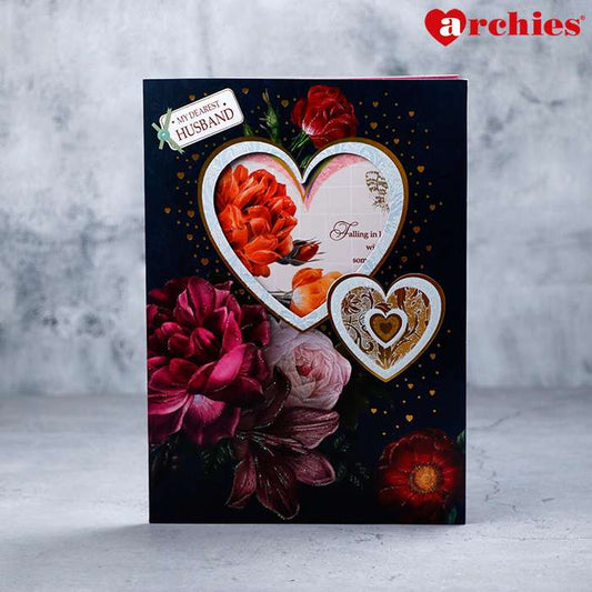 Archies My Dearest Husband Romantic Greeting Card
