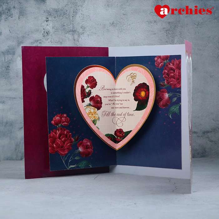 Archies My Dearest Husband Romantic Greeting Card