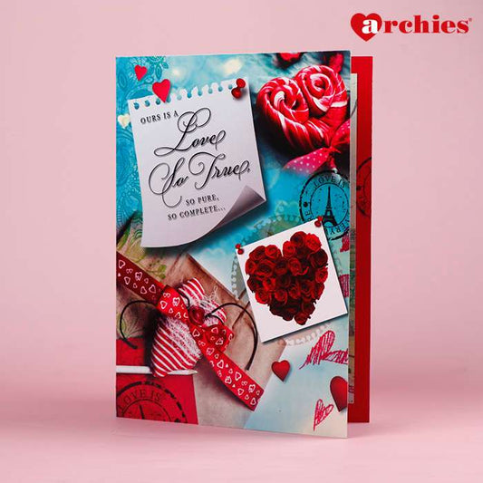 Archies Ours Is A Love So Deep Romantic Greeting Card