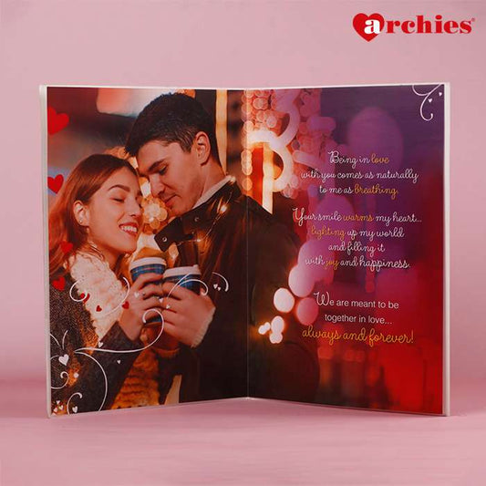 Archies You Mean The World To Me Romantic Greeting Card