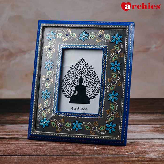 Desi Archies Handmade Wooden Frame Multicolour