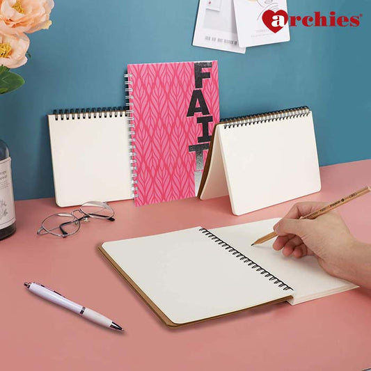 Aesthetic Notebook Faith in Pink
