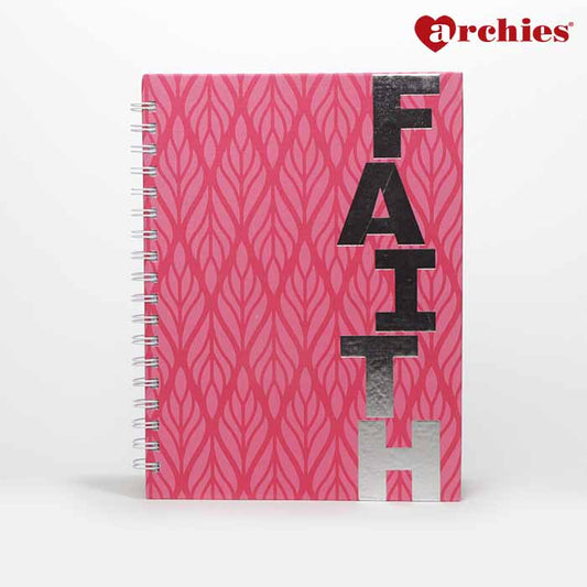 Aesthetic Notebook Faith in Pink